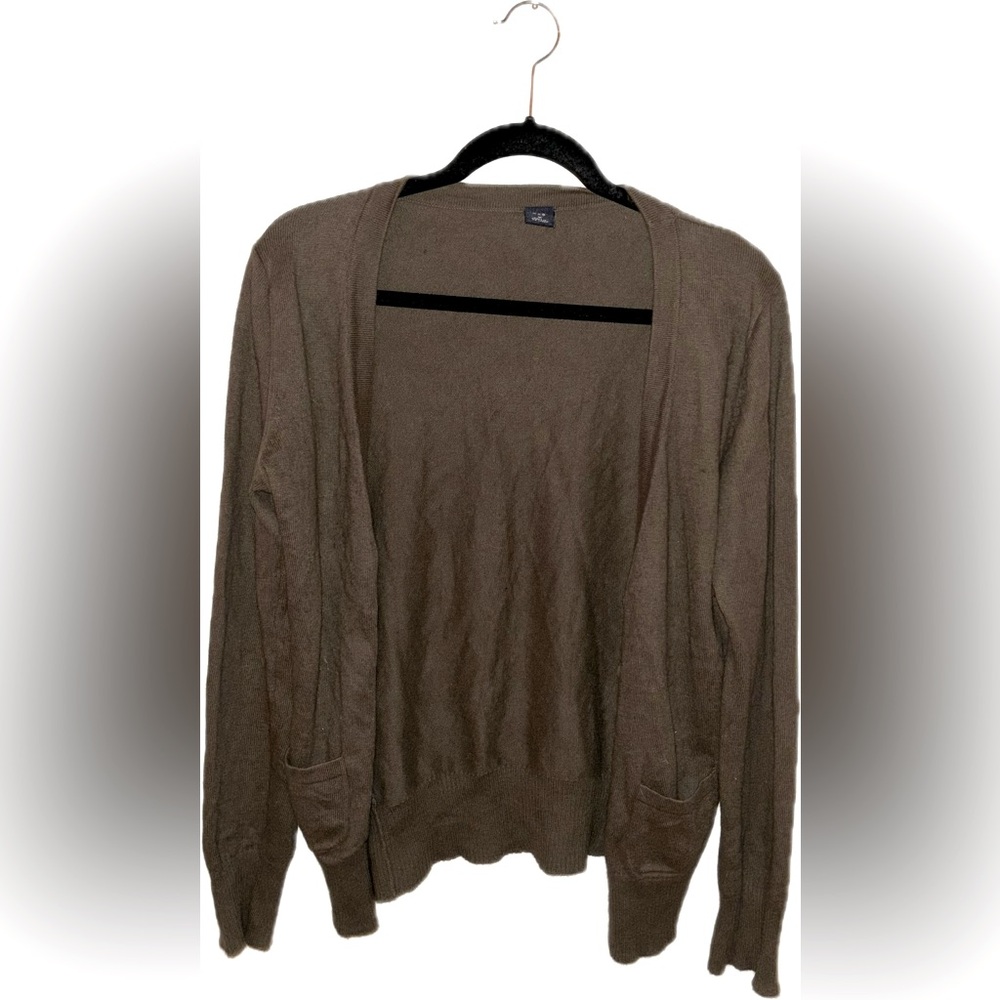 GAP Cotton Angora Beige Cardigan